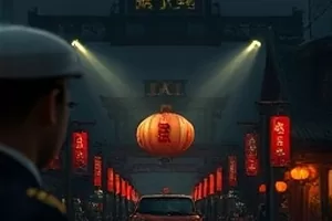 《墨色江湖录》水墨剑客剪影动画封面